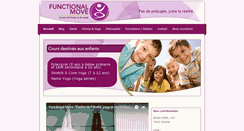 Desktop Screenshot of functionalmove.be